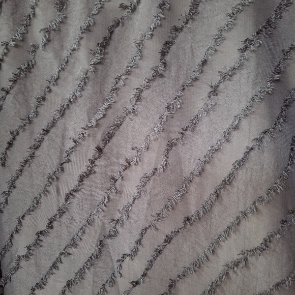 Eloquii Women's Semi Sheer Black Textured Blouse. Lagenlook. Size 26 - Picture 4 of 6